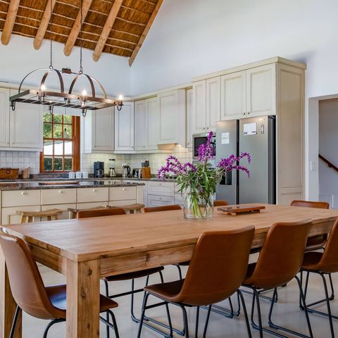 Kitchen and dining table