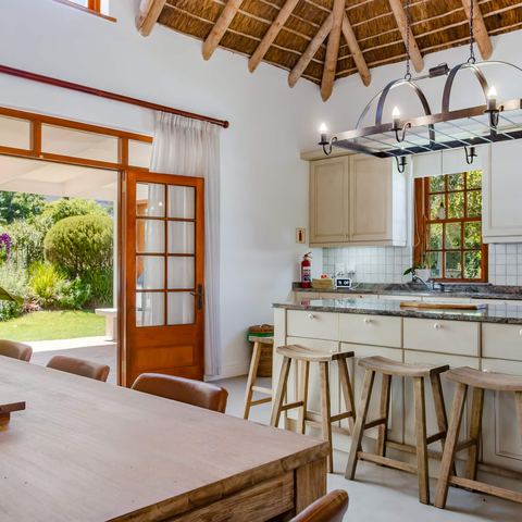 Kitchen with island seating